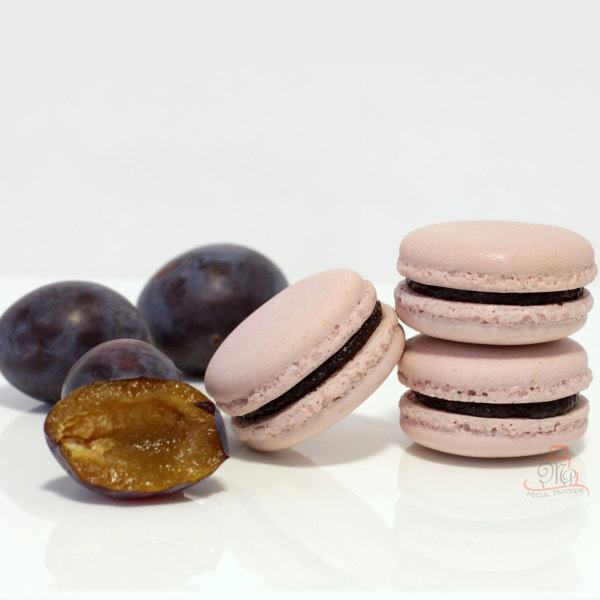 Macarons cu gem de prune