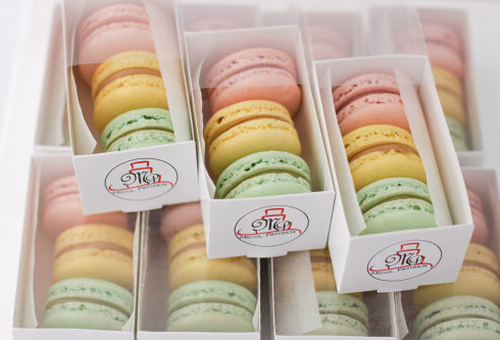 Cutii macarons