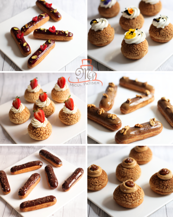 colaj curs eclere si choux